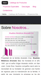 Mobile Screenshot of mueblesmetalicosalvarado.com
